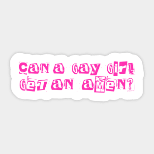 Amen Sticker